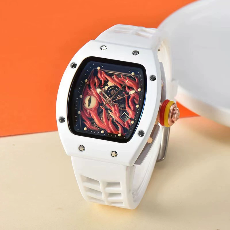 Mechanical glowing bike cassette, waterproof trend watch, universal quartz watches for men and women