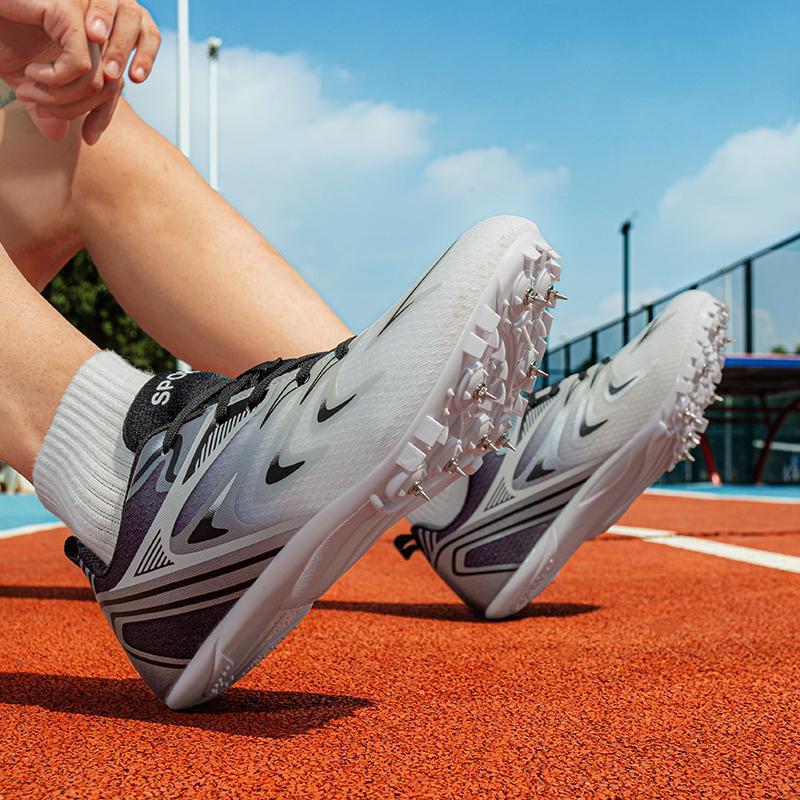 Zapatillas de Atletismo con Clavos para Estudiantes TPU Transpirable para Pista