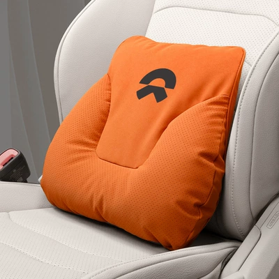 Headrest: Seat Pillow Supplies - horn-style-love-horse-orange-weilai-one-pack-of-lumbar-support