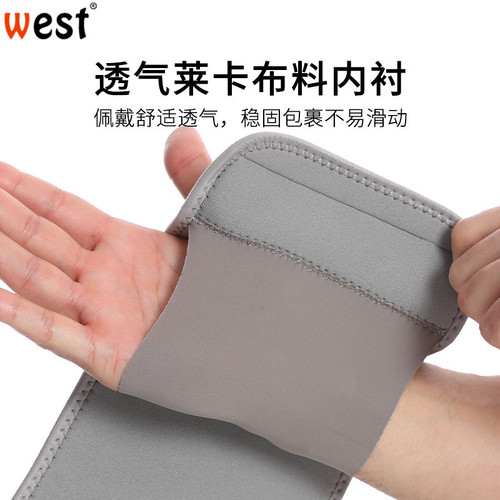 Cross-border sports wrist guards, adjustable steel plate palm guards, mouse hand fixed joints, anti-sprain detachable wrist guards