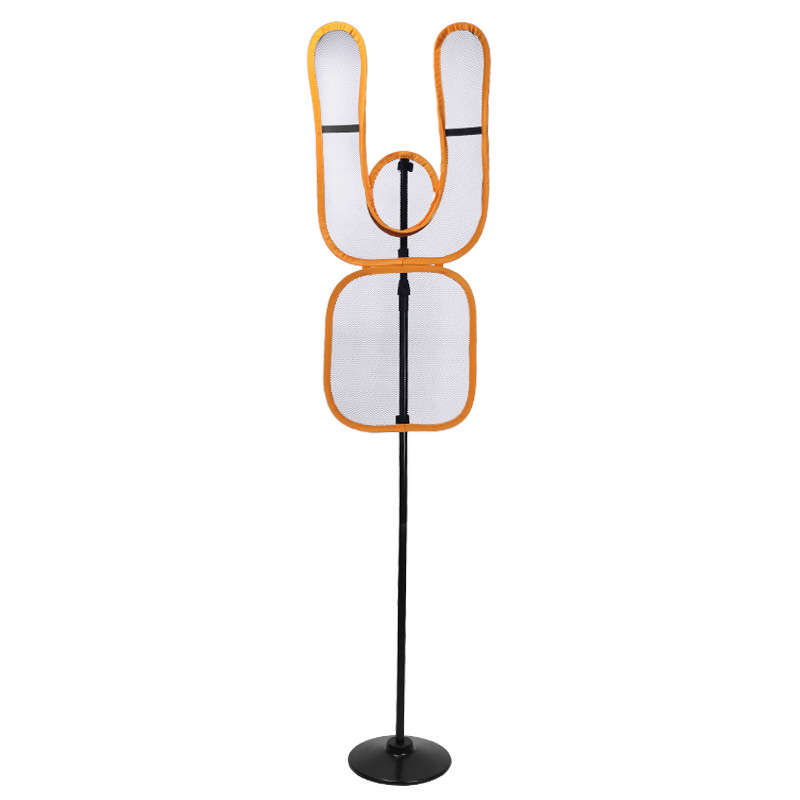 Подвижная модель гуманоидной сетки (оранжевая)