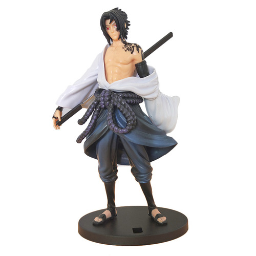 Naruto figures wholesale Uchiha Sasuke Naruto GK figures ornaments model peripheral anime figures