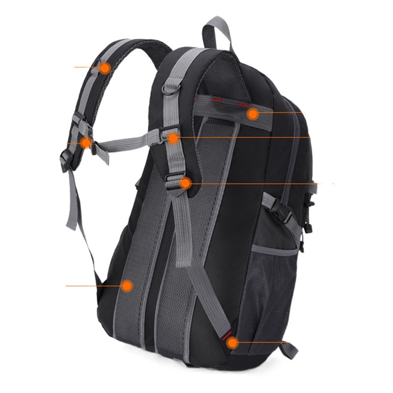 Foreign Trade Cross-Border Backpack 2025 New Large-Capacity Backpack Waterproof Outdoor Mountaineering Bag Sports Backpack