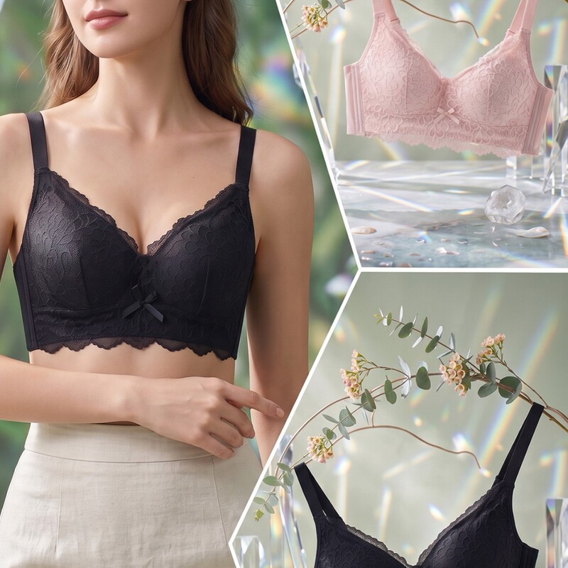 Wire-Free Lace Intimates, a Comfortable and Beautiful Outfit Wire-Free Lace Intimates, a Comfortable and Beautiful Outfit
