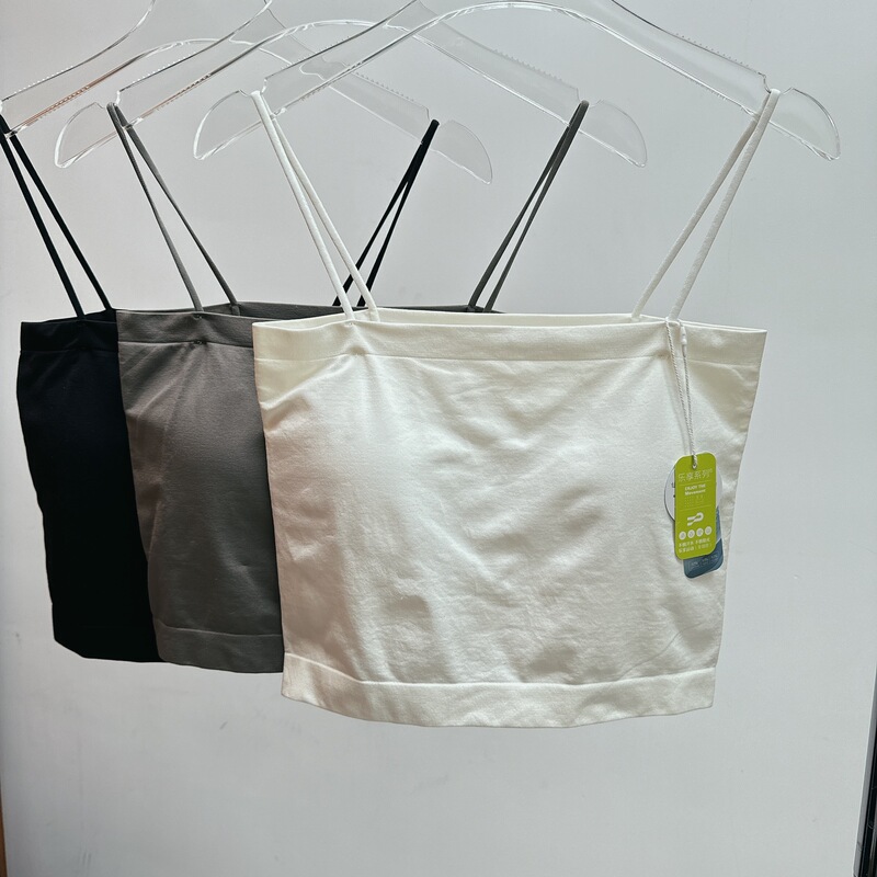 Matching good helper factory Good Goods inner wear single wear bra with chest pad tube top strap quick-drying underwear for women