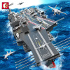 Senbao New Product 202080 Fujian Ship Series Model Small Granules Children Boys Puzzle Incant Planet Bing Toy