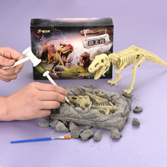 Dinosaur fossil treasure hunting digging educational stall archaeology treasure hunting toys for children street stall supply DIY toys blind box
