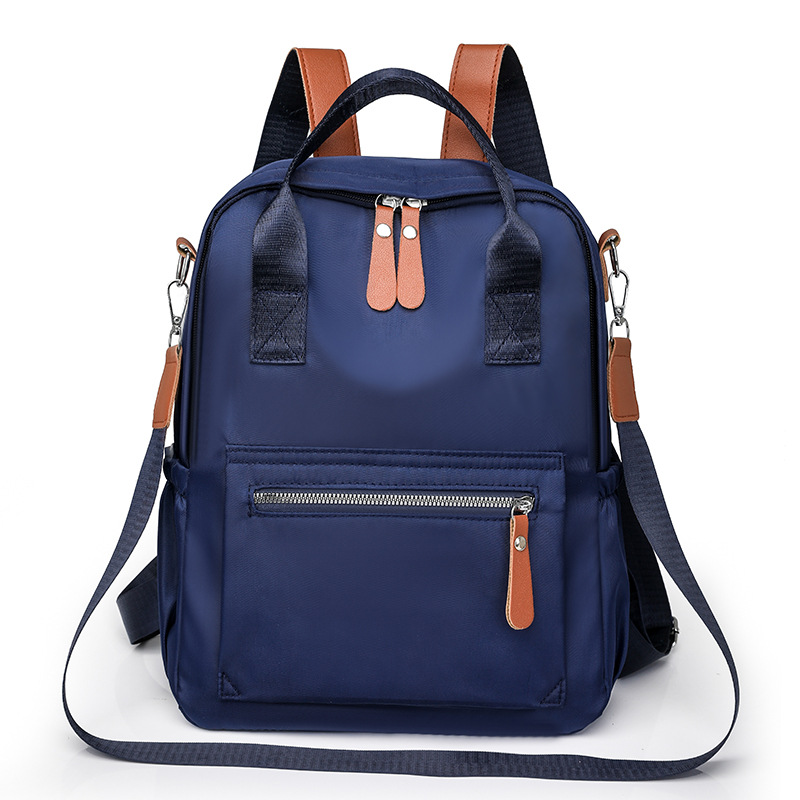 Stylish Waterproof Backpack For Women Simple Shoulder Bag_voghion.com