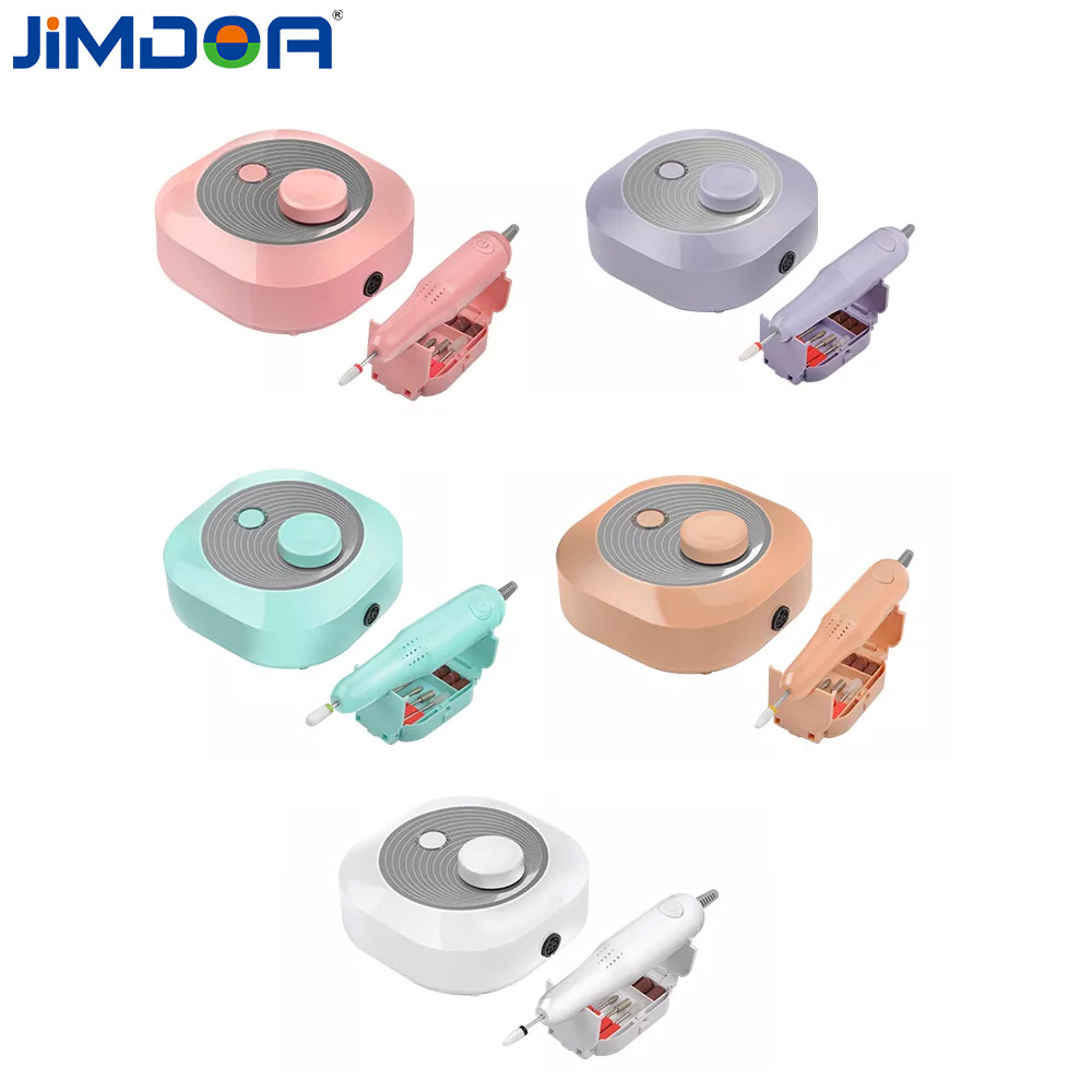 JIMDOA transfronterizo para herramientas de pulido de uñas profesionales, máquina de pulido de uñas eléctrica de piel gris muerta especial para la tienda de uñas