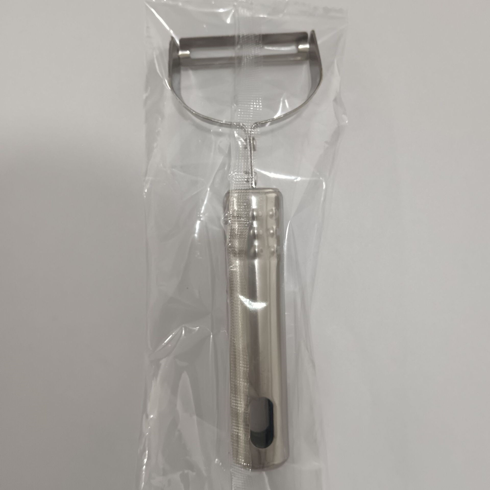 Peeling knife - round bead stainless steel - bagged
