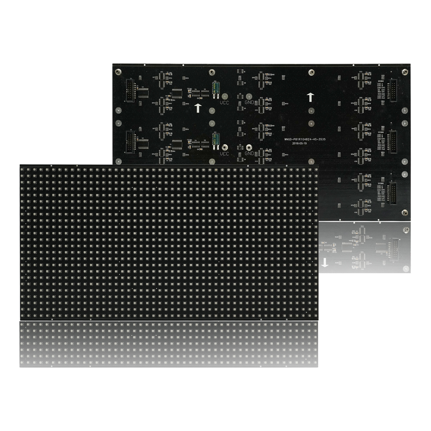 P8�����뻧��ȫ�ʵ�Ԫ��ģ��LED��������ʾ��������