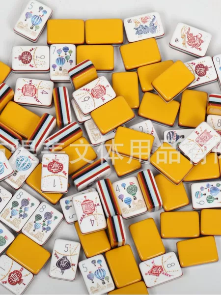 7-layer hot air balloon design, foreign trade American mahjong, acrylic 7-layer