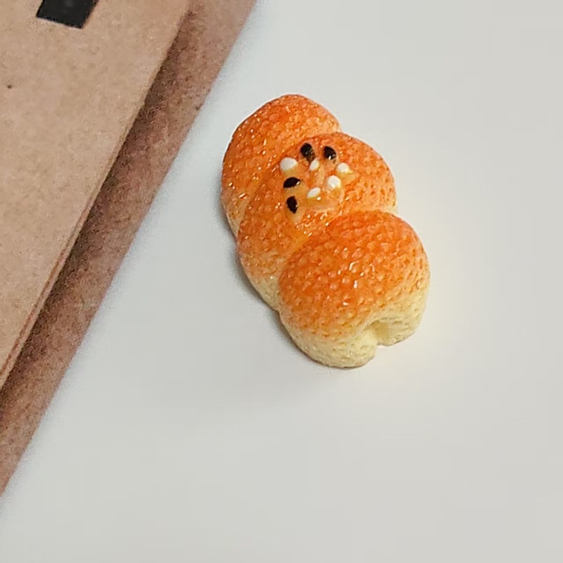 亮面仿真鸡蛋火腿香芋面包食玩 diy手机壳树脂配件手工饰品材料包|undefined