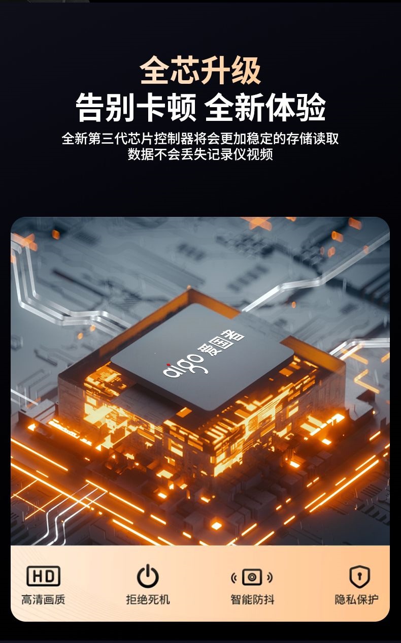 26-Year-Old Patriot Brand Flagship Streaming Media Full-Screen 4K Voice-Controlled App Touch-Screen Reversing Image Dash Cam
