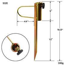 大型地插底座户外遮阳伞 沙滩伞 广告伞地插大型地钉沙滩草地底座