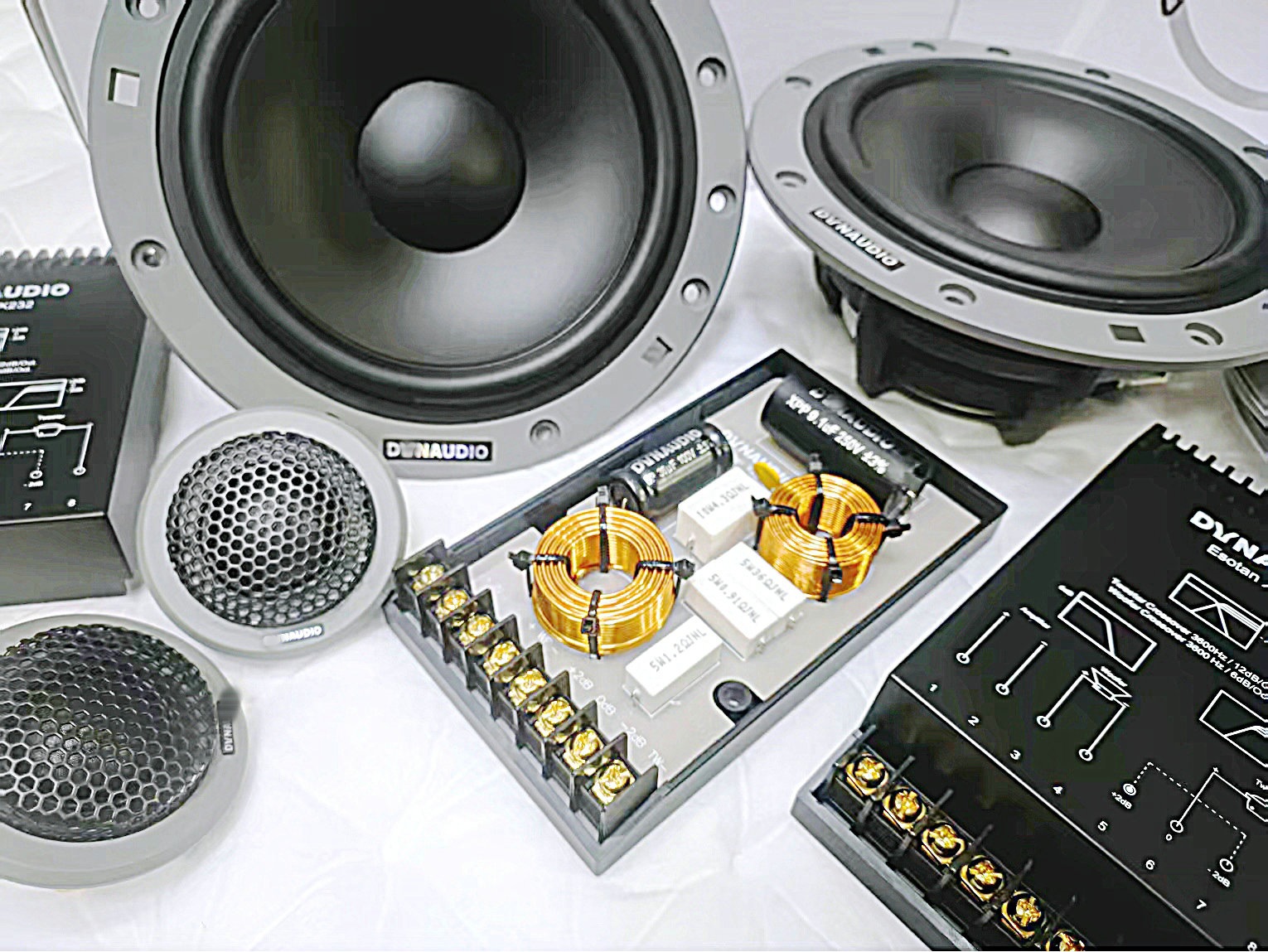 Danish Dynaudio ESOTAN 232 MKⅡ two-way tweeter and subwoofer upgrade modification kit
