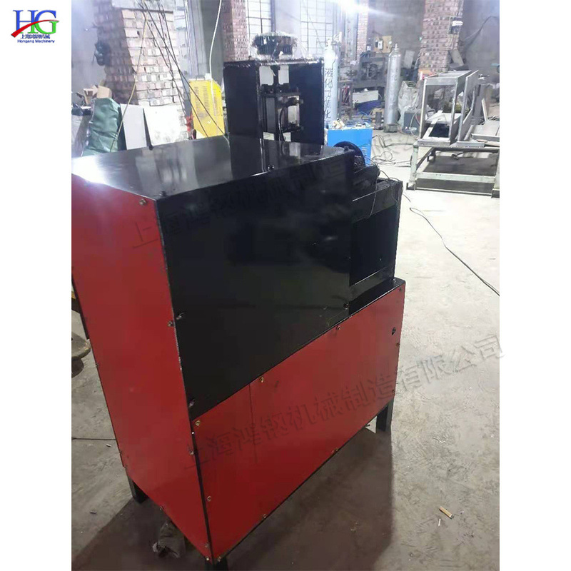 Stainless steel pipe rolling equipment small mop rod turning equipment automatic round pipe thread docking machine