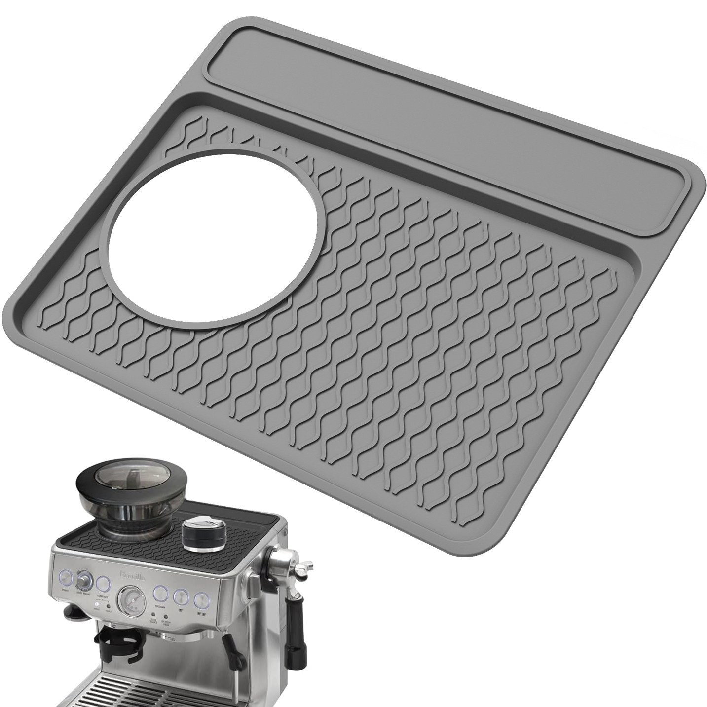 Alfombrilla de Silicona para Cafetera 870/880 Aislante Térmico y Antideslizante image 7
