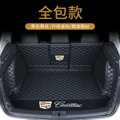 Trunk Mat — Trunk Mat Trunk Mat - fully-enclosed-upgraded-gold-label-black-and-black-360-full-protection-default-item