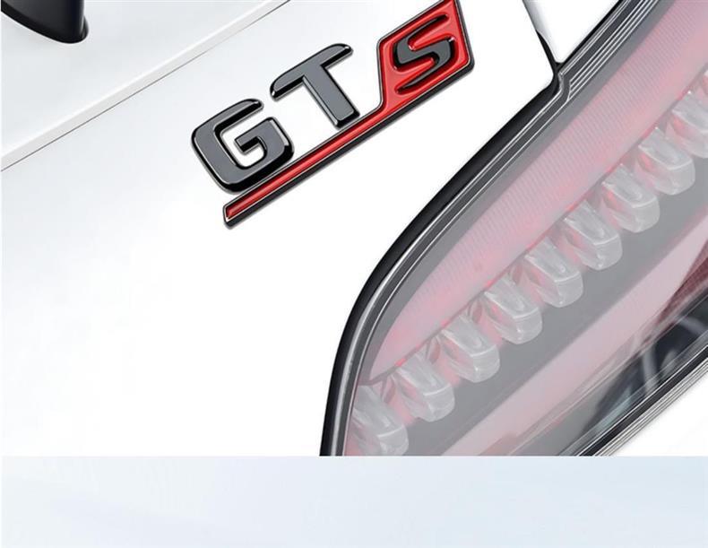 Mercedes-Benz A-Class, E-Class, C-Class, CLA, GLA, GLB, GLC – modified rear emblems, car emblems, horizontal bars, and sporty rear emblems