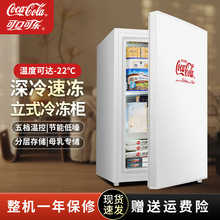 可口可乐雪糕柜冰淇淋展示柜透明玻璃门冷冻冰箱冰柜商用家用冷柜