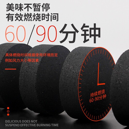 Wholesale fast burning grilled charcoal, fruit wood charcoal, hookah charcoal, igniting tea charcoal, smokeless charcoal, hand warmer, flammable carbon