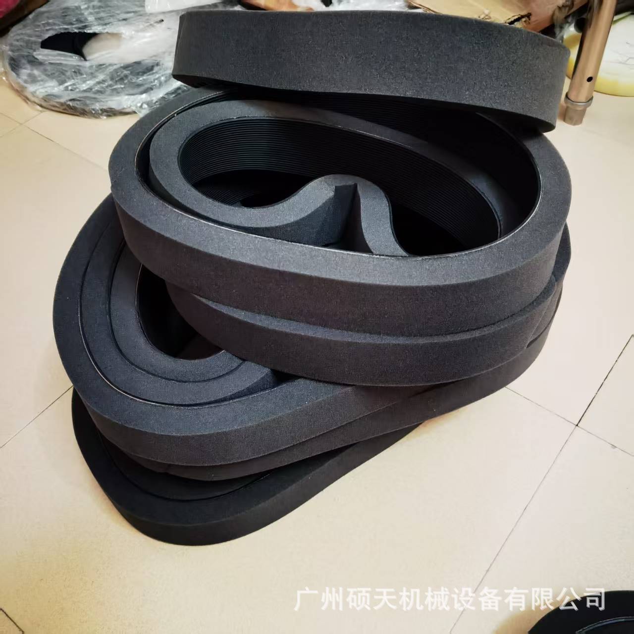 烟草机械皮带多沟带加海棉条烟包膜机海棉排气覆膜传动带厂家生产