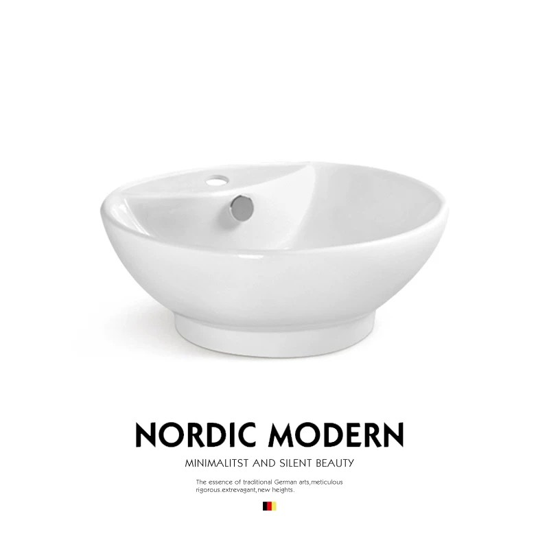 Cerámica creativa lavabo de hotel lavabo lavabo de arte lavabo balcón lavabo lavabo piscina lavabo único