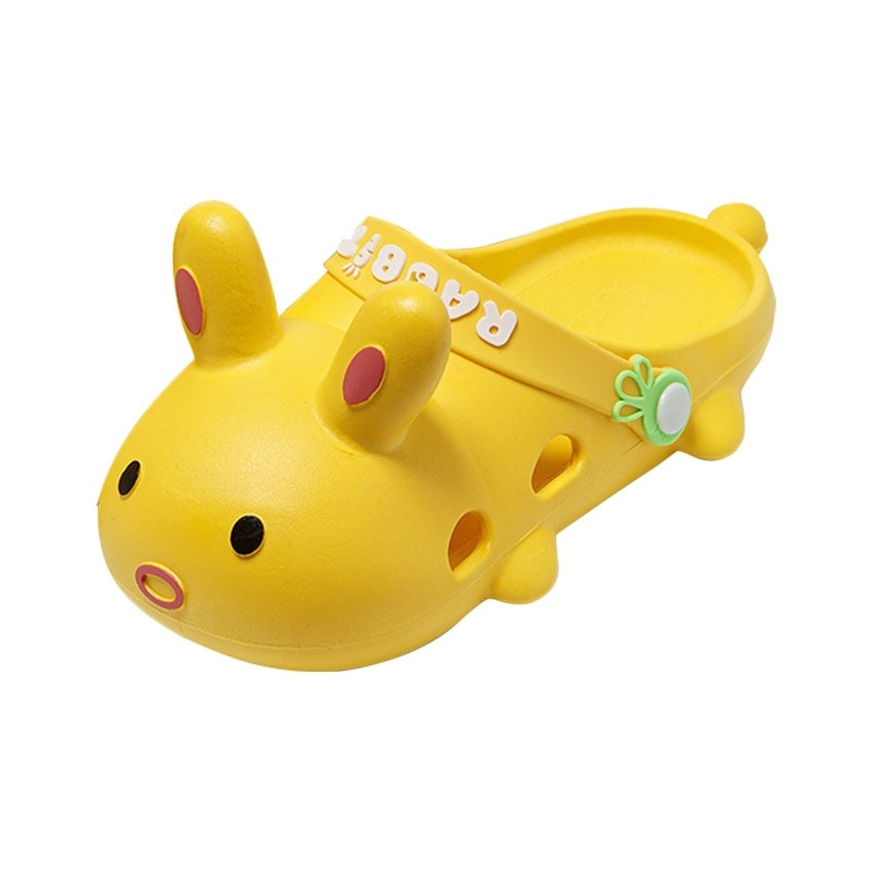 Zapatillas de conejo estilo crocs | Sandalias antideslizantes para niñas