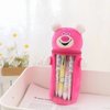 Cartoon plush pencil case, pens holder, organizer bag for elementary school students