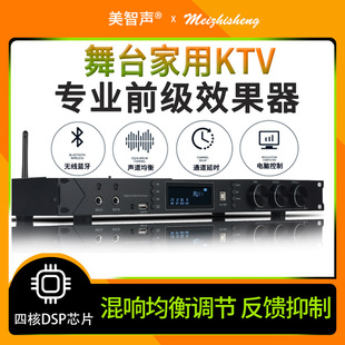 Pre-Effect Bluetooth Usbktv Stage Microphone Reverb Anti-Howling Audio Audio Processor Wireless
