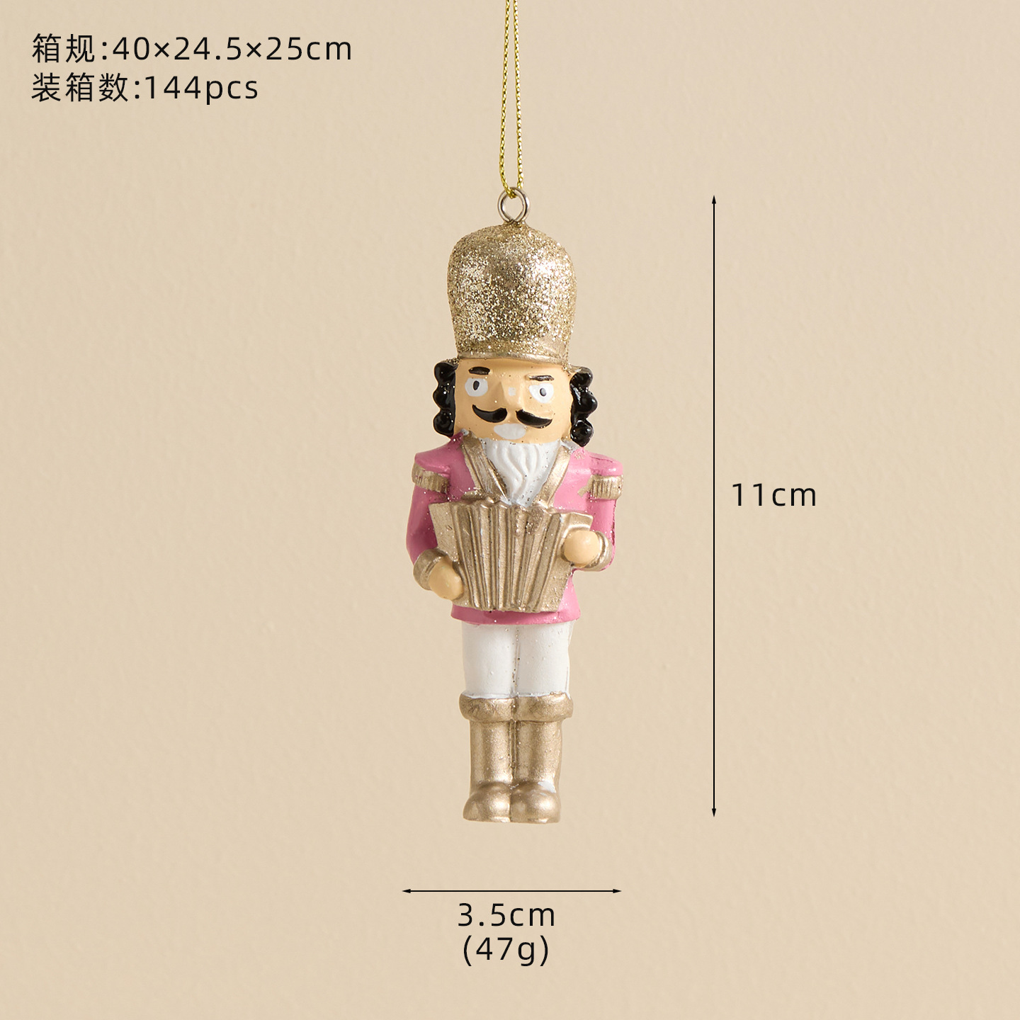 Lote transfronterizo adornos de caja de nuez adornos navideños adornos de árbol de Navidad adornos de mesa accesorios de decoración de escena