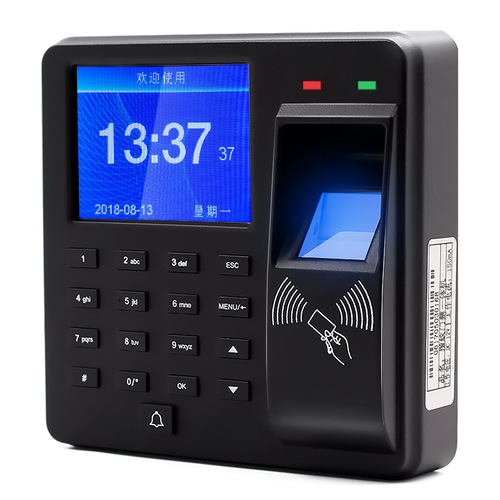 Optek M10 Access Control Machine Fingerprint Card Password Identification Entry Attendant Machine ID Card Integrated Access Control System in English