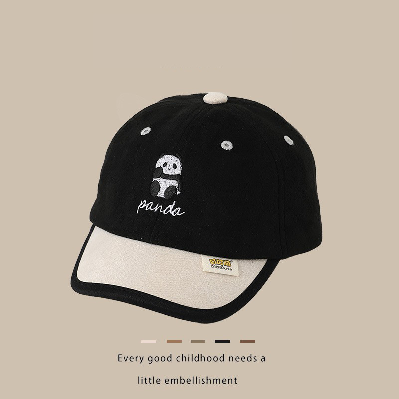 Sombreros infantiles otoño-invierno a prueba de viento gorra de lengua de pato lindo sombrero de sol bebé de primavera gorra de béisbol de hombres y mujeres