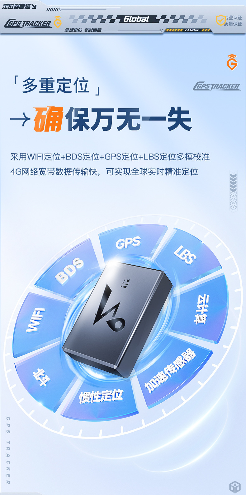 Q8Q9 Beidou Gps Locator 4g Strong Magnetic Installation-Free Car Tracker to Prevent the Elderly and Children from Getting Lost