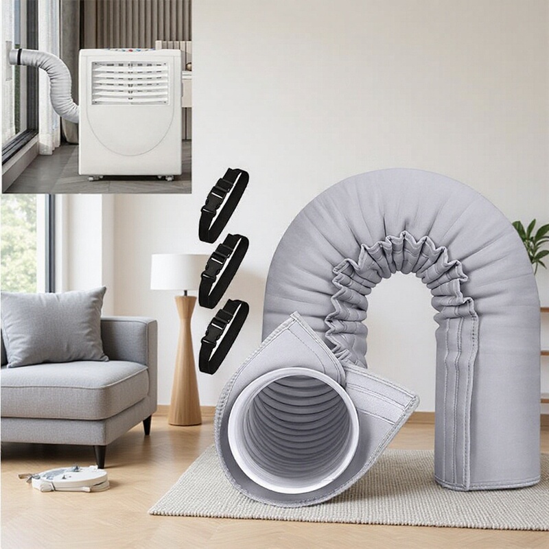 Amazon Air Conditioner Hose Protective Cover Air Conditioner Exhaust Pipe Insulation Cover Dustproof and Heat-Insulating Easy to Carry and Easy to Install