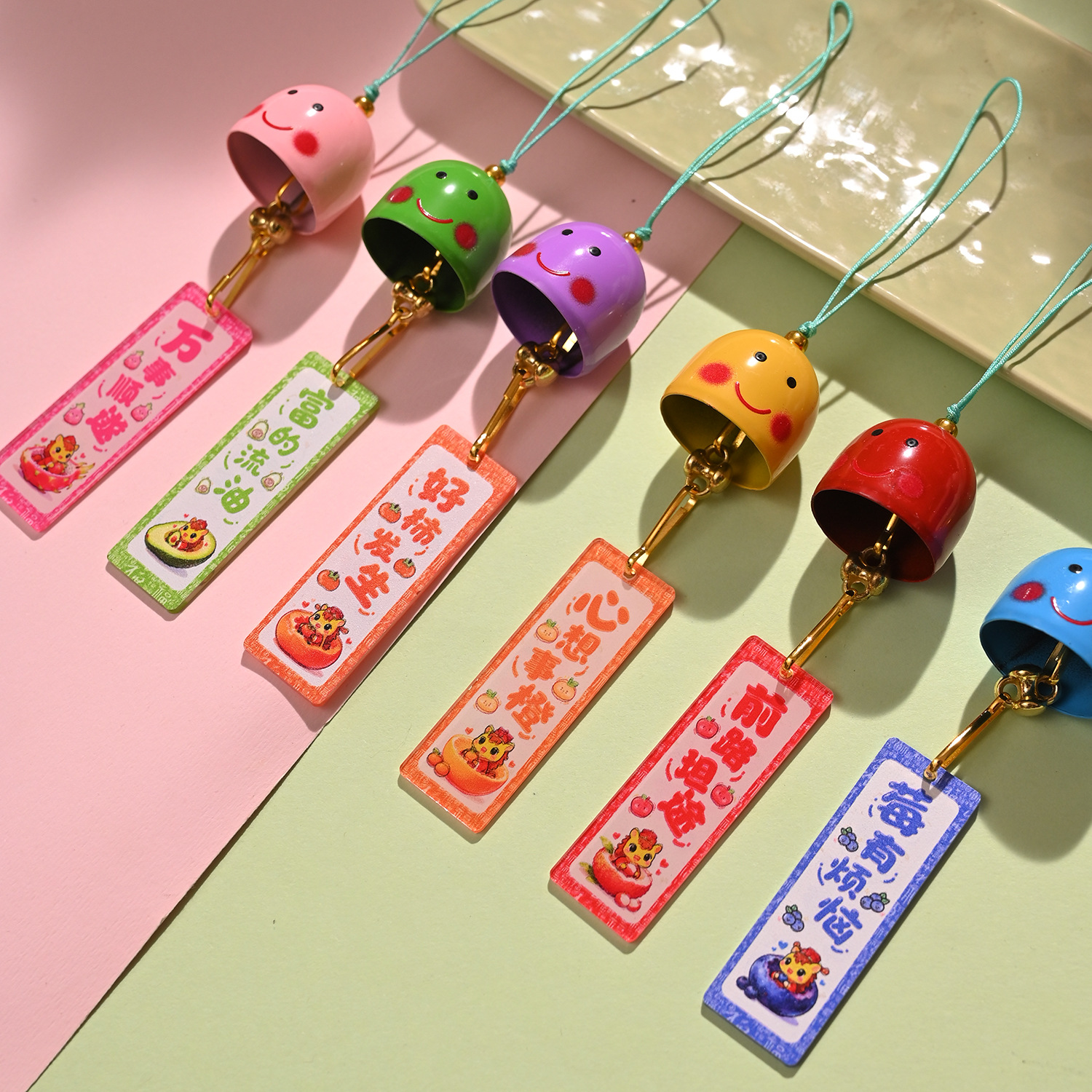 Campanello a vento con cartoon decorazione da appendere_voghion.com