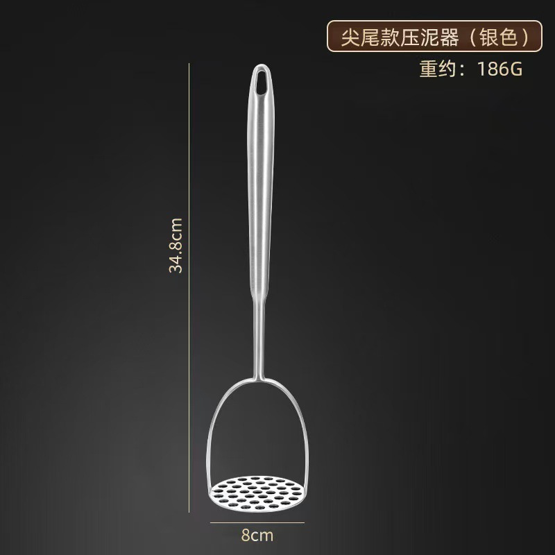 304 puré de patata prensa artefacto manual calabaza patata dulce prensa suplemento alimenticio para bebé puré artefacto multi-función puré prensa