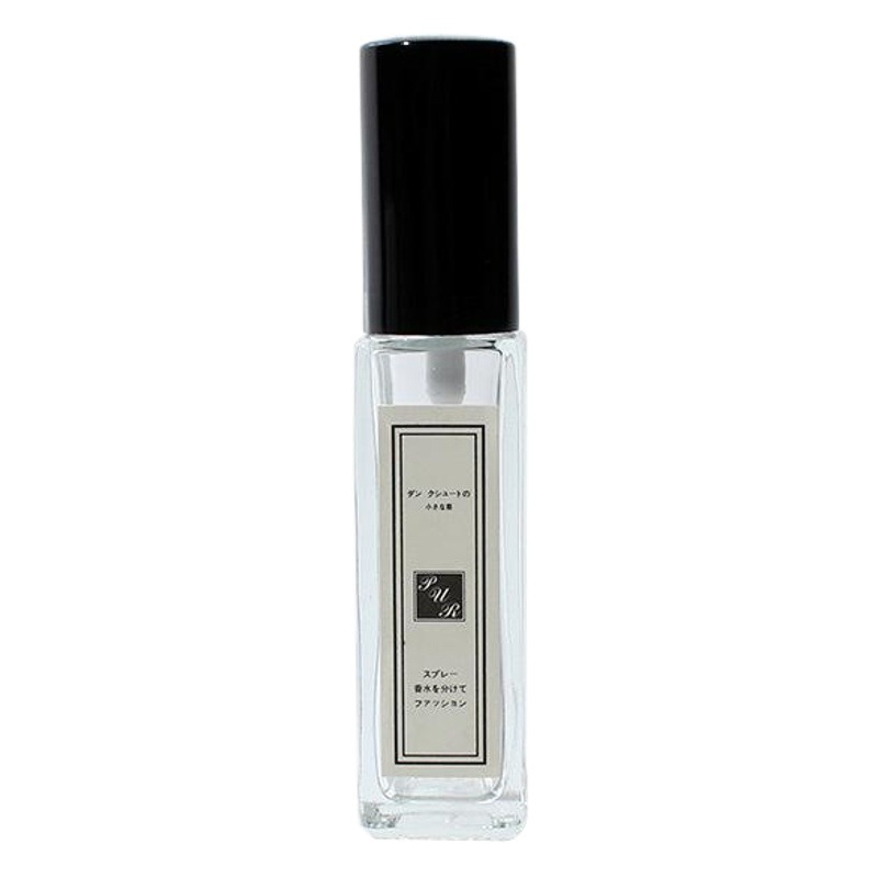 En stock botella de perfume de vidrio botella de spray cosmético transparente perfume sub-botella cuadrada de oro rosa boquilla de aluminio botella vacía