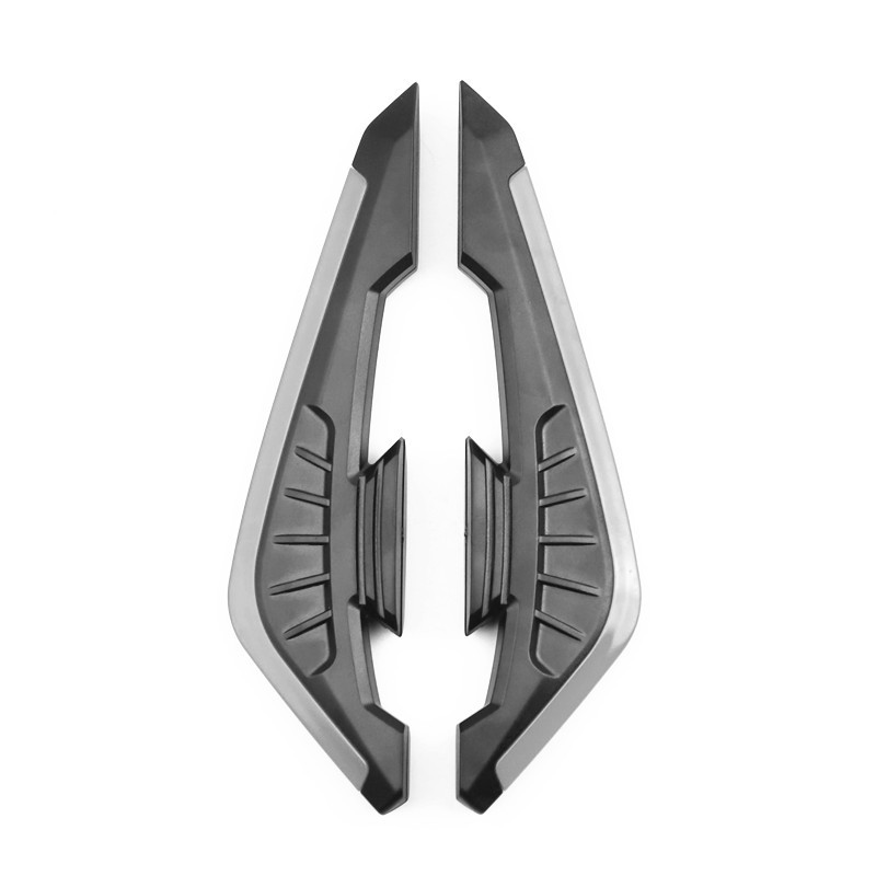 Auto deportivo de motocicleta modificado aerodinámica fija decoración cuchillo de aire spoiler auto eléctrico cuerpo lateral adhesivo universal personalizado