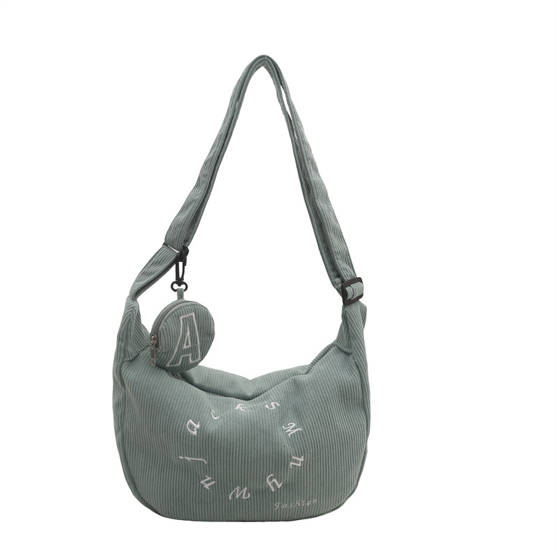 2024 invierno nuevo diseño de nicho bolso de alta capacidad bolso de hombro de moda simple bolso de mensajero de ocio de estilo occidental