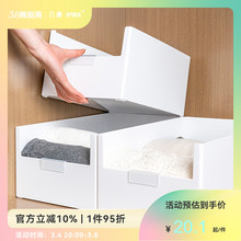 批发drex日本几仓橱柜收纳盒厨房用品整理盒杂物收纳筐桌面零食储