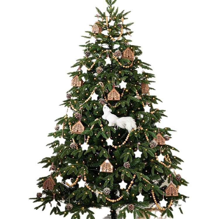 Hong kong heng nuevo gran árbol de navidad lujo PE1.5 m 1,8 paquete cifrado nórdico internet celebridad ventana decoraciones