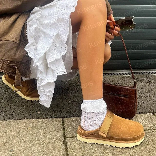Кожаные полусапожки Spot Goldenstar Clog Berken Venus Crogs, зимние ботинки длиной 35–46 ярдов
