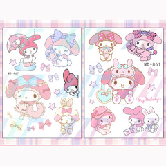 Car stickers personalized car stickers Melody cartoon creative modified electric motorcycle decoration waterproof covering scratches