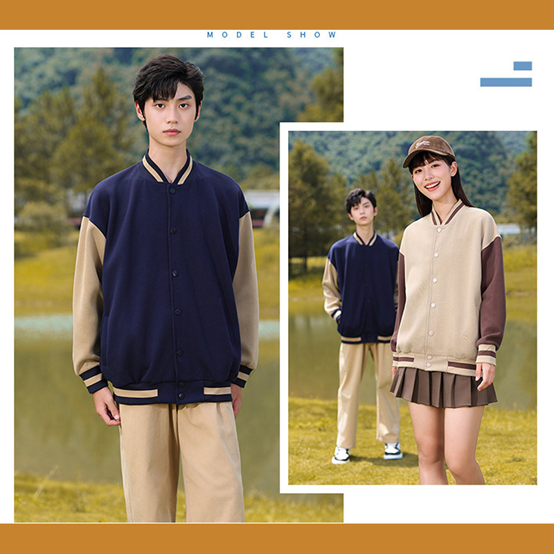 Autumn and Winter Thin Fashionable Half-Off Shoulder Baseball Uniform Super Soft Thickeneded Warm Sweatshirt Jacket Embroidered with Customized Logo Autumn and Winter Thin Fashionable Half-Off Shoulder Baseball Uniform Super Soft Thickeneded Warm Sweatshirt Jacket Embroidered with Customized Logo