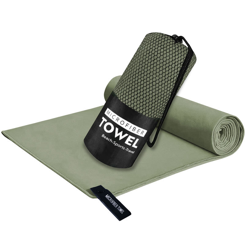 Toalla deportiva de secado rápido de microfibra, absorbente y ligera, ideal para gimnasio y deporte