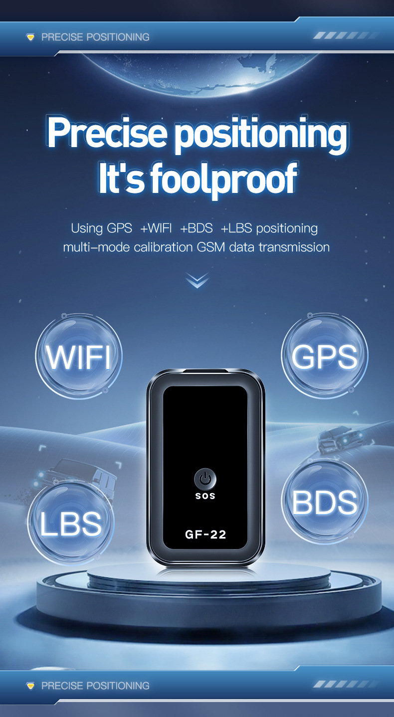 Cross-border best-selling GPS tracker: anti-loss device for the elderly and children, car anti-theft GPS tracker, pet GPS tracker