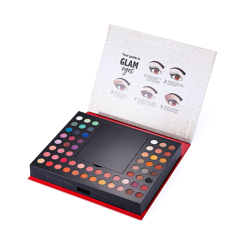 MISS YOUNG's new 88-color eyeshadow palette set, Eyeshadow, Blush, Eyebrow powder and lip gloss combination gift set undefined