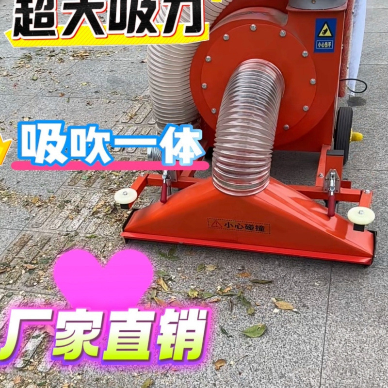 电动树叶吸扫机吸树叶工业吸尘器养殖场吸尘器校园物业树叶垒德株